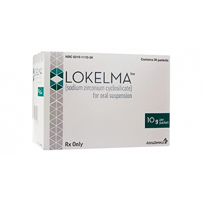 LOKELMA 10 GM ( SODIUM ZIRCONIUM CYCLOSILICATE ) POWDER FOR ORAL SUSPENSION 30 SACHETS